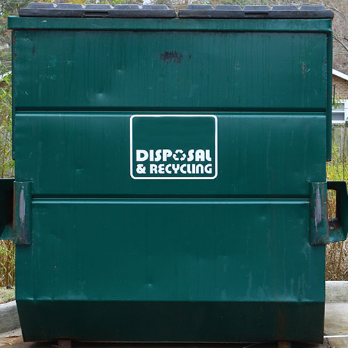 Dumpster Pad Cleaning